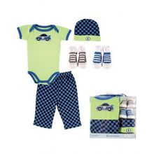 Luvable Friends 5 предметов синий-салатовый