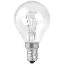 ЭРА Лампа накаливания ЭРА E14 60W 2700K прозрачная P45-60W-E14 ДШ 230-60 Е 14 (гофра) Б0033704 ID - 235926