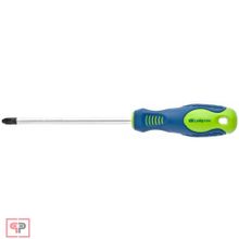 СИБРТЕХ Отвертка, PH3 х 150 мм, CrV, двухкомпонентная рукоятка Сибртех