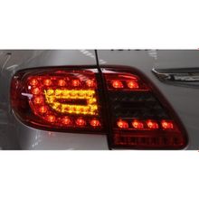 Toyota Corolla New 2011- фонари задние к-т светодиодные Red-Clear Led 