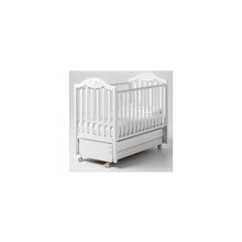 Кроватка-маятник Baby Italia Didi (cо стразами) - Белый (Bianco)