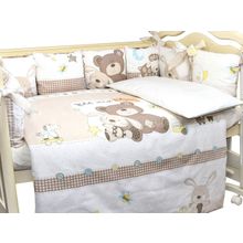 ПМ: Лабэль Комплект детского постельного белья Малыши (универсальный) 5713