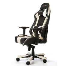 Компьютерное кресло DXRACER OH KS06 NW черный белый KING