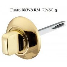 Поворотная ручка Fuaro BKW8 RM-GP SG-5 золото 8мм.