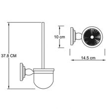 WasserKRAFT Щетка для унитаза Isar K-7327