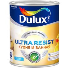 Dulux Ultra Resist Кухня и Ванная 2.5 л белая матовая
