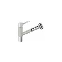 Кухонный смеситель Blanco Tivo-S 517612 (хром серый шелк)