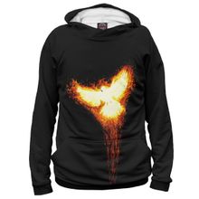 Худи Я-МАЙКА Птица в огне