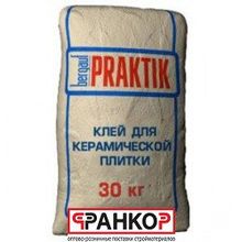 Клей для керамической плитки Praktik, 30 кг (48 шт. под.)
