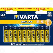 VARTA Longlife AA бл 10 шт.