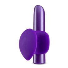 Фиолетовый вибромассажер B6 - 10,16 см. (237908)