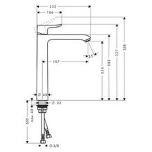 Смеситель Hansgrohe Metris 31184000 для раковины