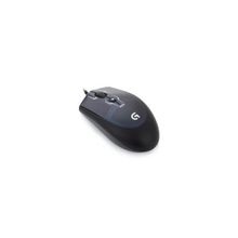 мышь Logitech G100s, оптическая, 2500dpi, USB, blue, голубая, 910-003534