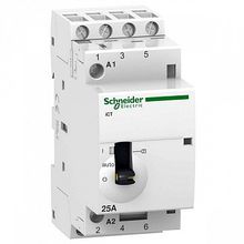 Модульный контактор  iCT 4P 25А 400 24В AC |  код.  A9C21134 |  Schneider Electric