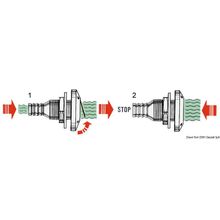 Osculati Seacock 11 2 w check valve and hose adapter, 17.319.00