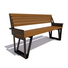 Скамейка уличная «ИЖЕВСК» (2,0м)