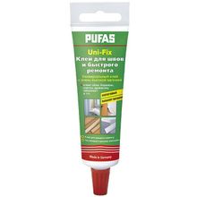 ПУФАС 741 клей для обойных швов (0,06кг)   PUFAS N0741Uni-Fix клей для обойных швов и быстрого ремонта (60г)