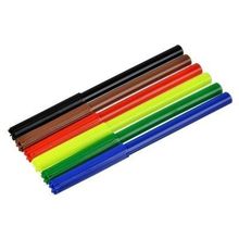 Спидвей Фломастеры, 6 цветов, с цветным вентилируемым колпачком, в ПВХ пенале с подвесом 6 цветов