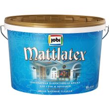 Jobi Mattlatex 10 л белая неморозостойкая