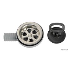 Osculati Side drain 90° SS + moplen Ø 25 mm, 50.186.98