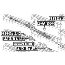 Пыльник Рулевой Рейки | Лев | Ford Transit Tt9 2006-2013 [Eu] Febest арт. FRKBTRLH