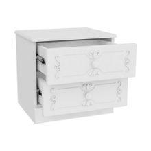 Алмаз. Любимый дом Карина Тумба прикроватная (Белый)