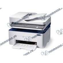 МФУ Xerox "WorkCentre 3025V NI" A4, лазерный, принтер + сканер + копир + факс, ЖК, бело-синий (USB2.0, LAN, WiFi) [137554]