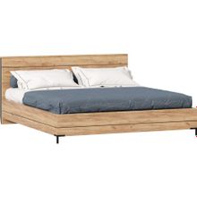 Алмаз. Любимый дом Норд Кровать двуспальная 1800 (Дуб Золотой)