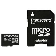 Карта памяти Transcend microSDHC16GB