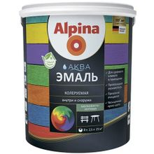 Alpina Аква 2.5 л бесцветная шелковисто матовая