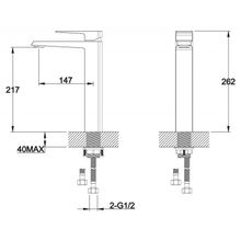 Смеситель BelBagno Arlie ARL-LMC-CRM для раковины хром