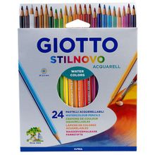 Карандаши GIOTTO 255800 Акварельные деревянные 24 цв