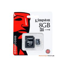 Карта памяти MicroSDHC 8GB Kingston Class10 &lt;SDC10 8GB&gt;