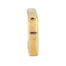 Зажигалка золотистая матовая Zippo с покрытием Brushed Brass