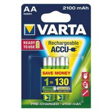 Аккумулятор AA VARTA Ready2Use 2100мА ч Ni-Mh, 2шт, блистер (56706101412)