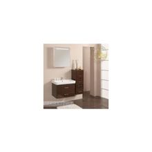 Комплект мебели для ванной Америна 70 темно-коричневый (Акватон)