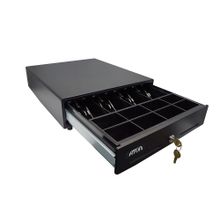 Денежный ящик АТОЛ EC-350-B черный, 350*405*90, 24V, для Штрих-ФР