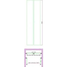 Душевая дверь в нишу BELBAGNO SELA-B-2 SELA-B-2-110-C-Cr