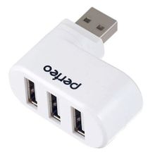 HUB 3-port Perfeo PF-VI-H024, белый (PF_4281)