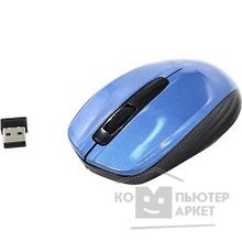 Oklick 475MW черный синий оптическая 1200dpi беспроводная USB 3but 945833