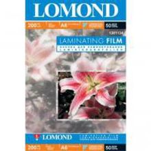 LOMOND 1301134 плёнка матовая А6 (111 х 152.5 мм) 200 мкм, 50 пакетов (100 листов)