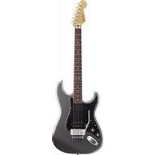 STRATOCASTER BLACKTOP RW FLOYD ROSE TITANIUM SILVER