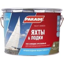 Parade L20 Яхты & Лодки 10 л полуматовый