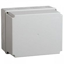 коробка КМ41344 распаячная для о п 240х195х165 мм² IP55 (RAL7035, монт. плата, кабельные вводы 5 шт) |  код. UKO10-240-195-165-K52-55 |  IEK