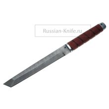 Нож Походный-5 (дамасская сталь), дерево