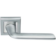  Дверные ручки rucetti rap 25-s sc cp цвет - мат.хром полир.хром