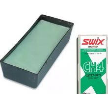 Мазь скольжения Swix CH4X (-12-32 C), Green без крышки