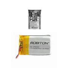 Аккумулятор ROBITON LP502540 3.7В 450mAh PK1