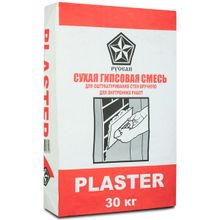 РУСЕАН Пластер штукатурка гипсовая (30кг)   РУСЕАН Plaster сухая гипсовая смесь (30кг)