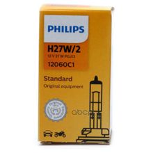 Лампа H27w 2 Vision 12v 27w Pgj13 C1 Philips арт. 12060C1